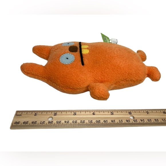 UglyDoll CozyMonster Little Uglys 8” Orange Stuffed Plush 2009 with Tags - Picture 7 of 11